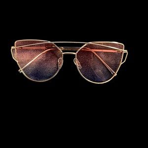 Pink & Blue Ombré Sunglasses